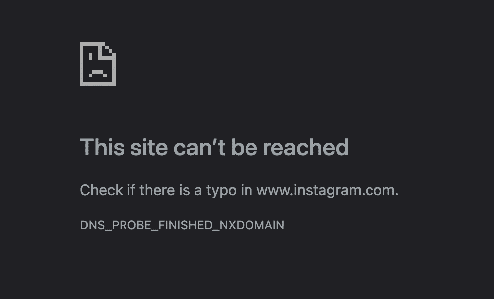 Instagram and Messenger down