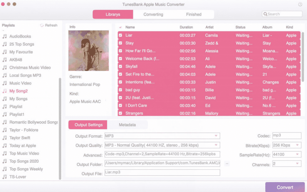 How to Convert Apple Music and Spotify Music to MP3 with TunesBank Music Converter