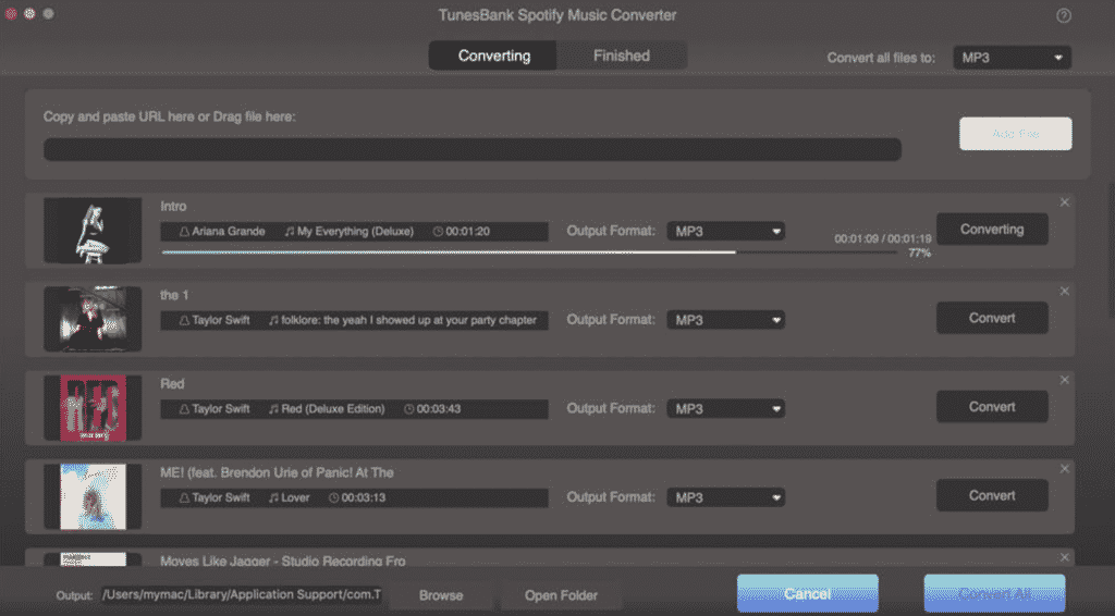 How to Convert Apple Music and Spotify Music to MP3 with TunesBank Music Converter