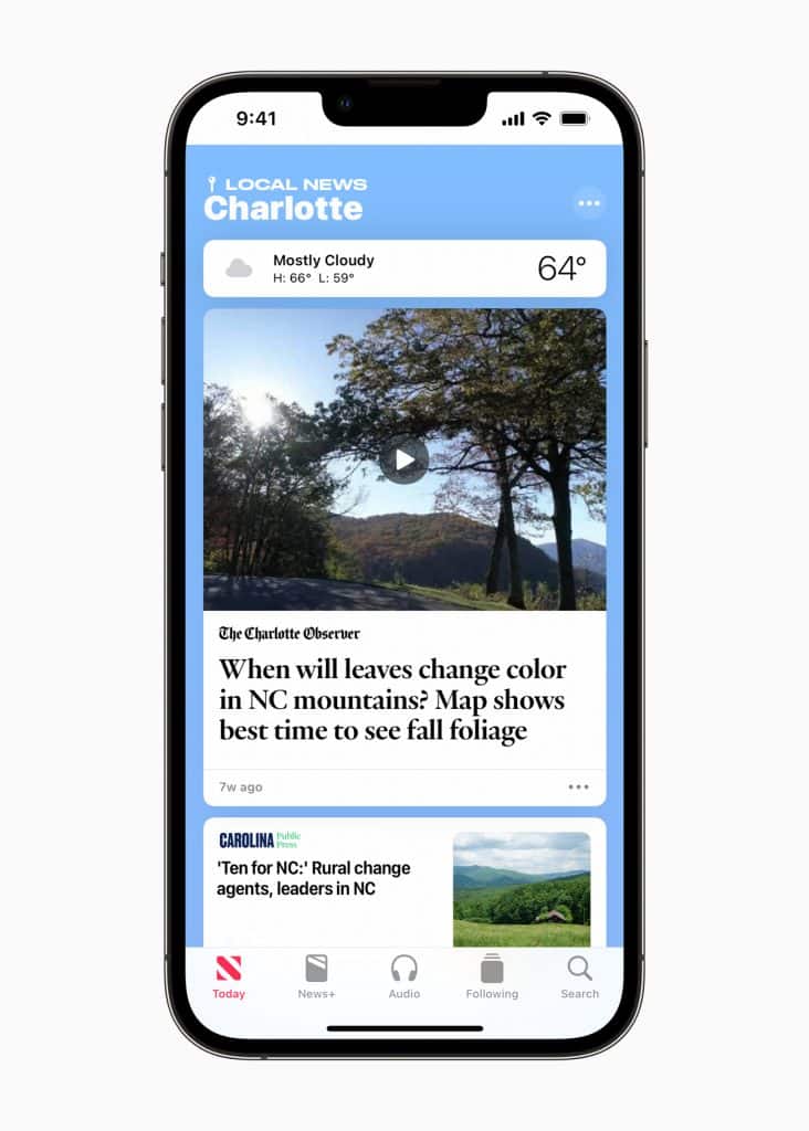 Apple News' curated local news expands to more cities