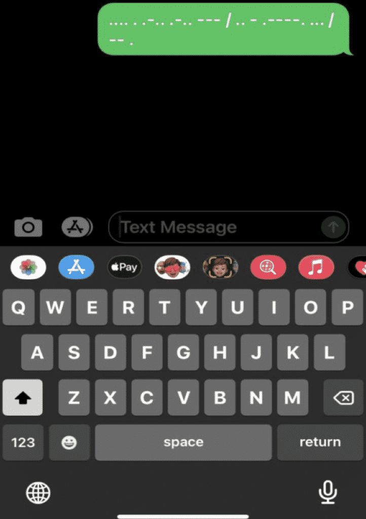 3 Reasons to Send Texts in Morse Code