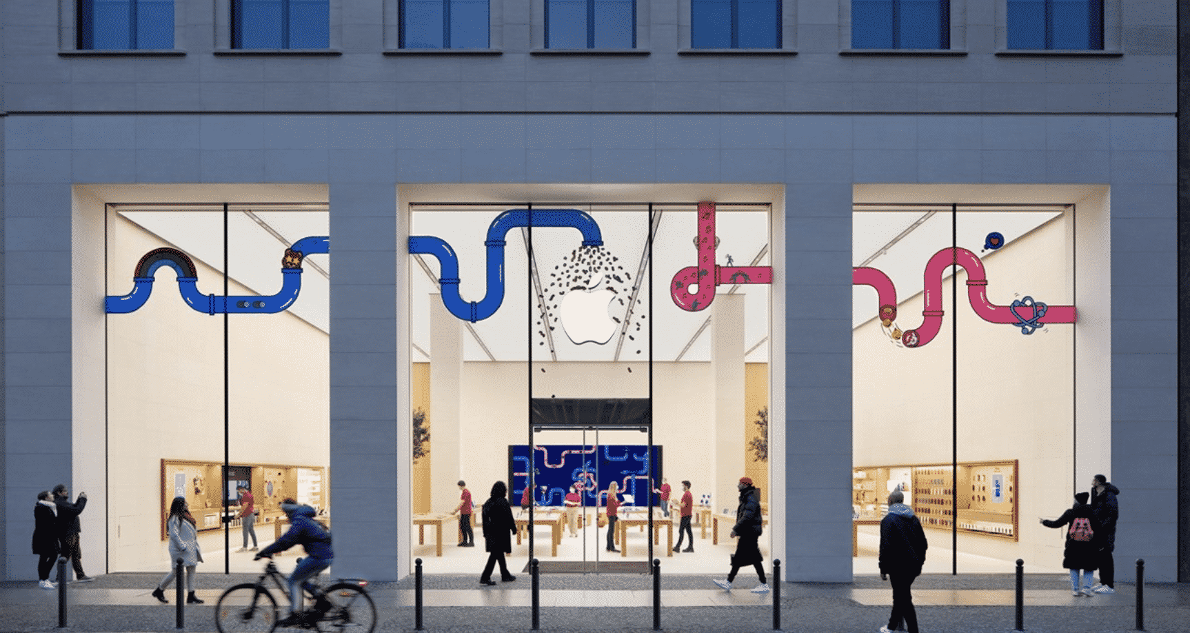Apple Rosenthaler Strasse in Berlin