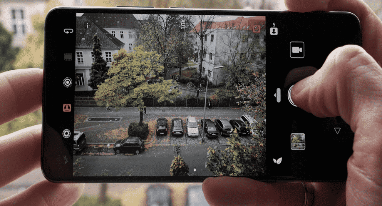 Is it possible to track a person using his phone camera?