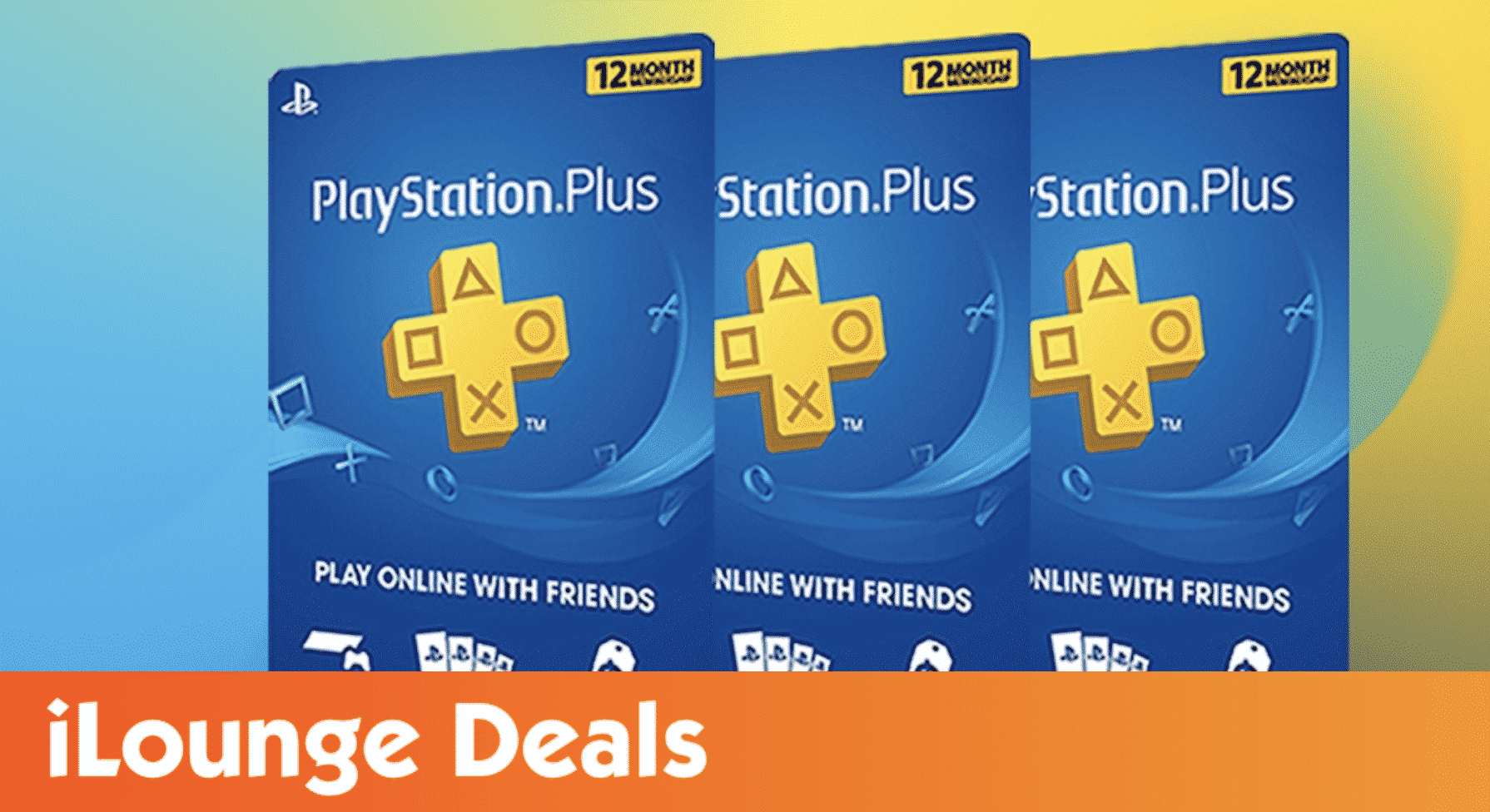 PlayStation Plus: 5-Year Subscription Stackable Code Bundle