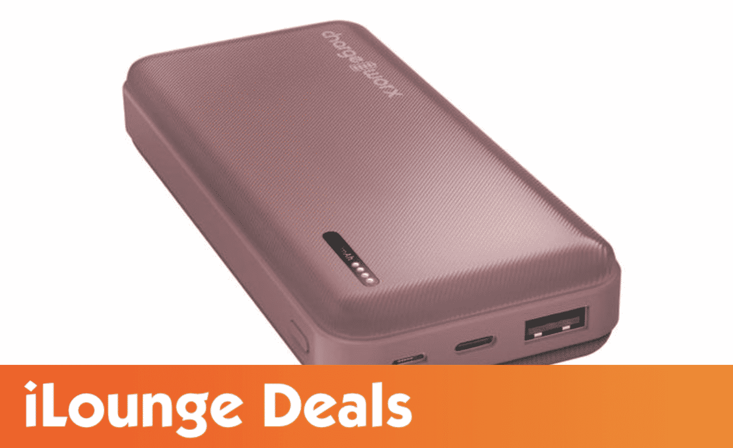 Chargeworx 10,000mAh Dual USB Compact Power Bank
