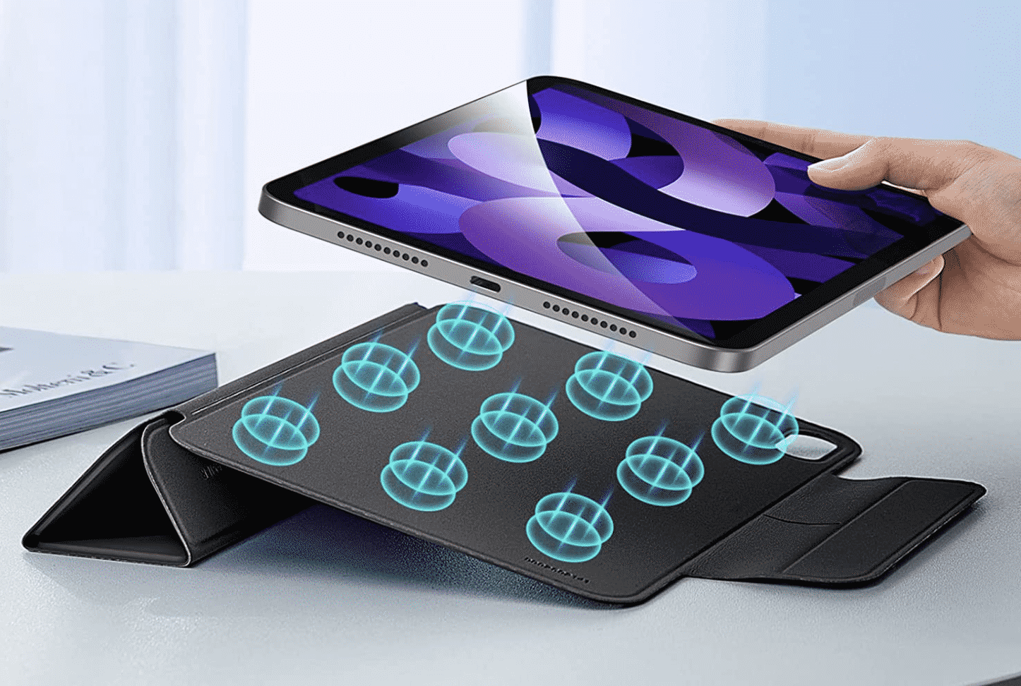 ESR 5th Generation iPad Air Magnetic Folio Case