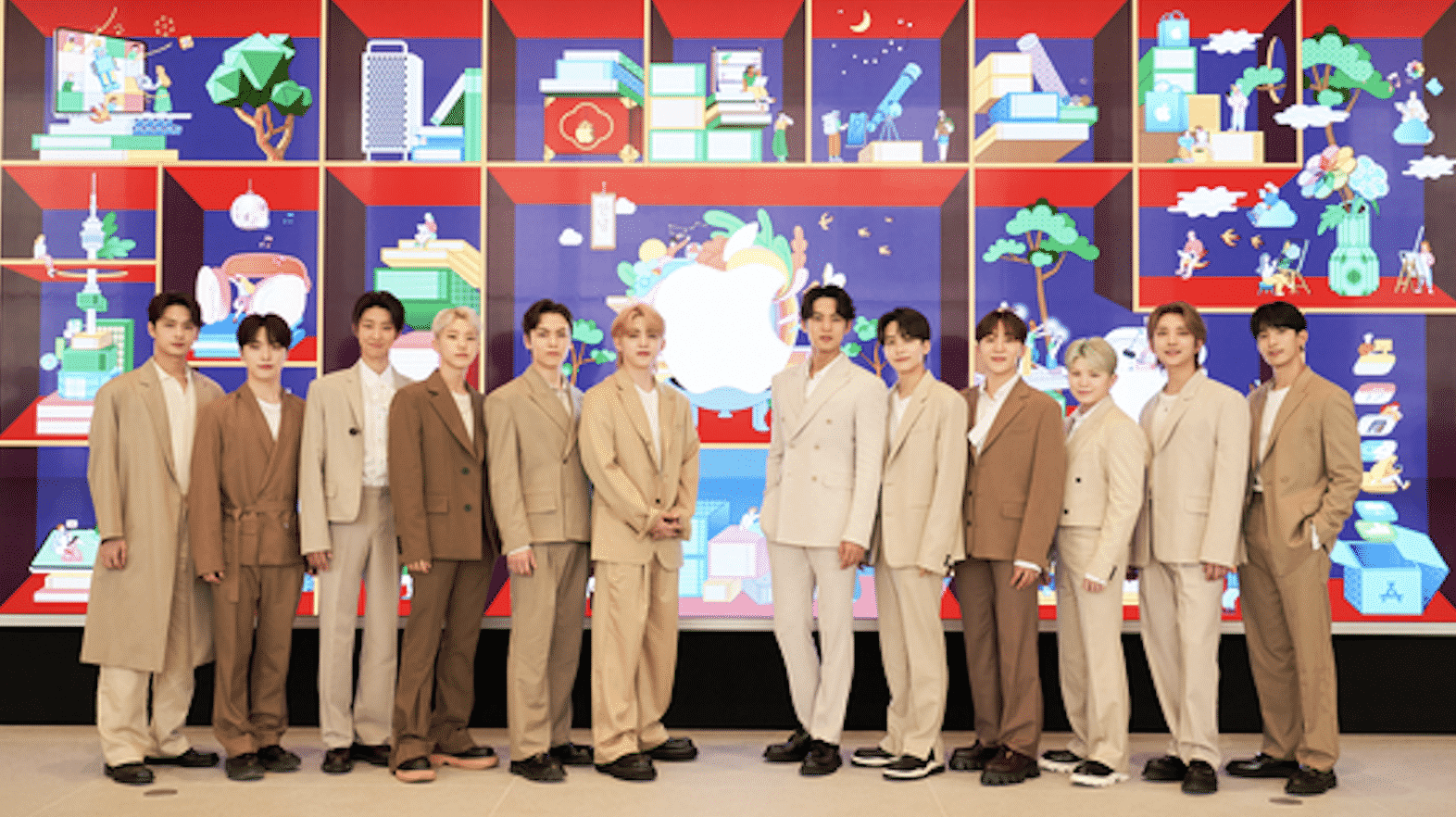 K-pop group Seventeen