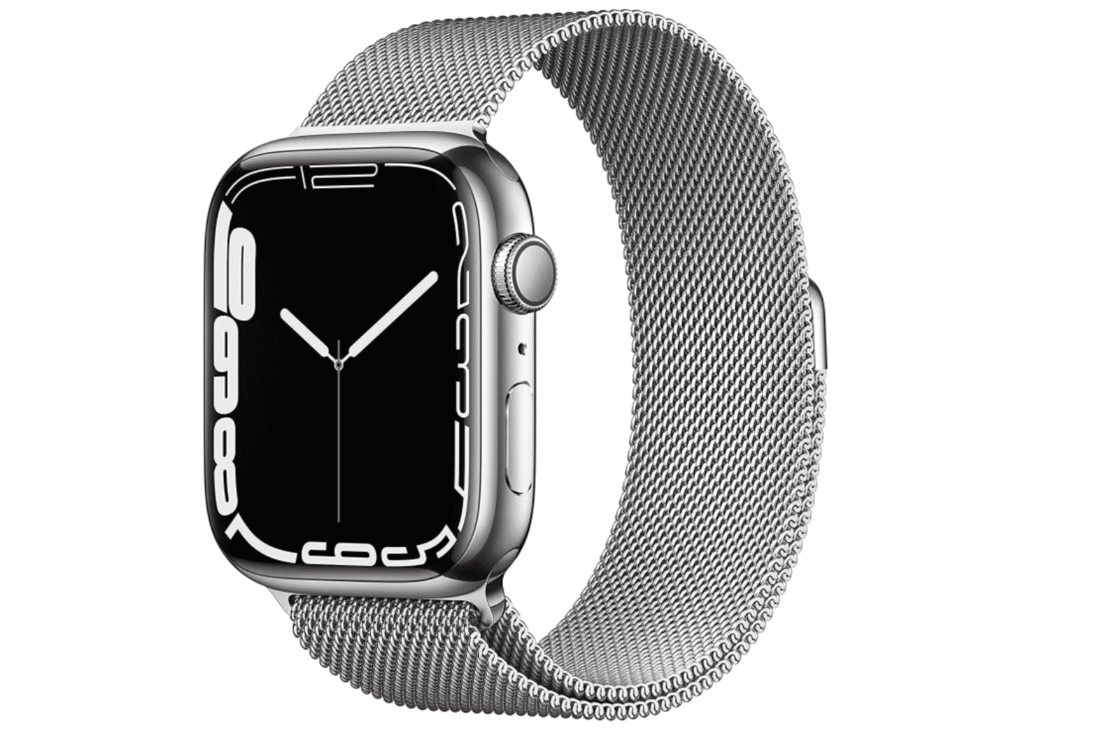 The new Apple Watch Series 7 with Milanese Loop