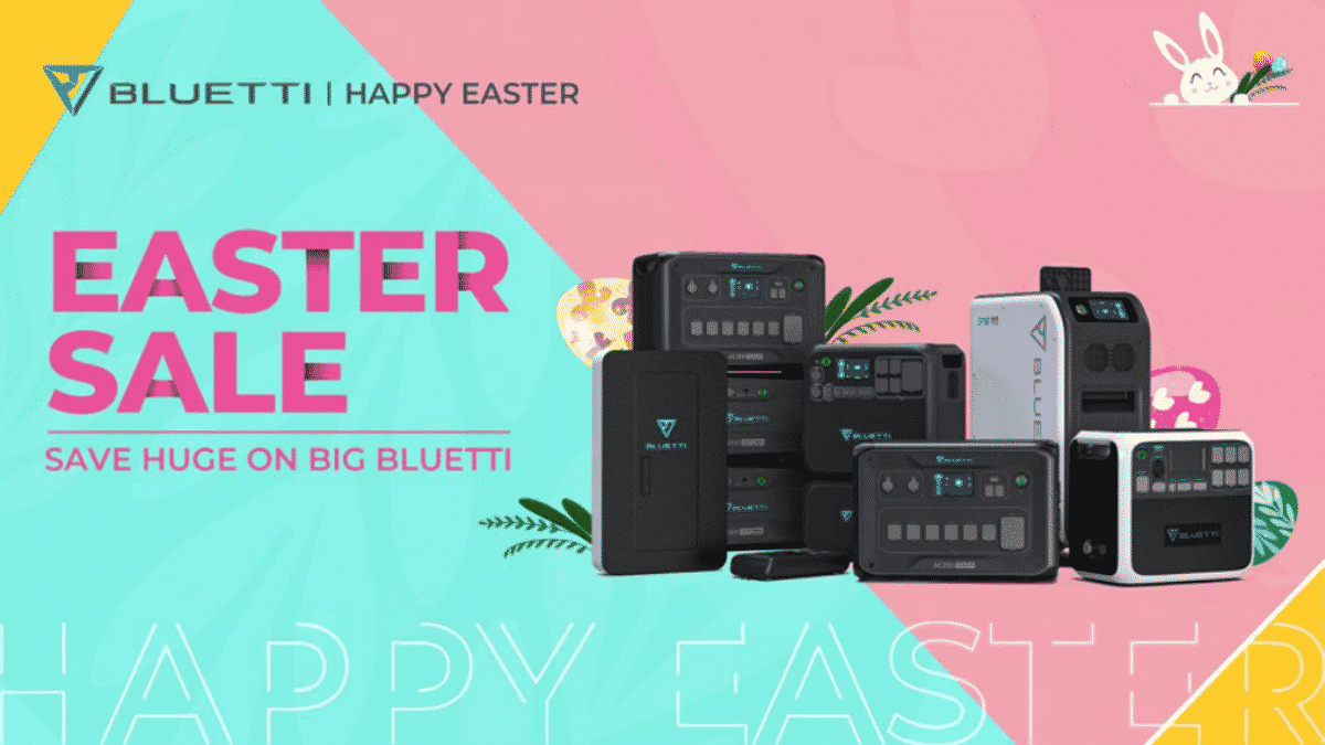 Greet Spring and the Great Outdoors with Massive BLUETTI Bundled Discounts