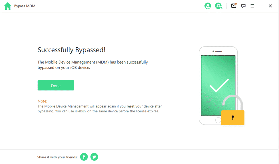 How To Remove MDM from an iPhone/iPad in Seconds?