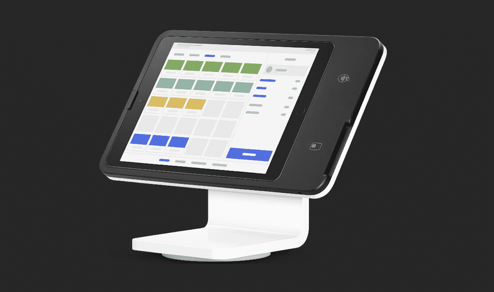NFC Reader Stand for the iPad