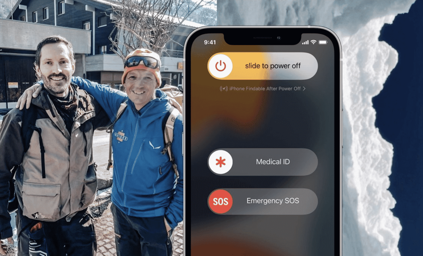 Snowboarder Uses iPhone Emergency SOS