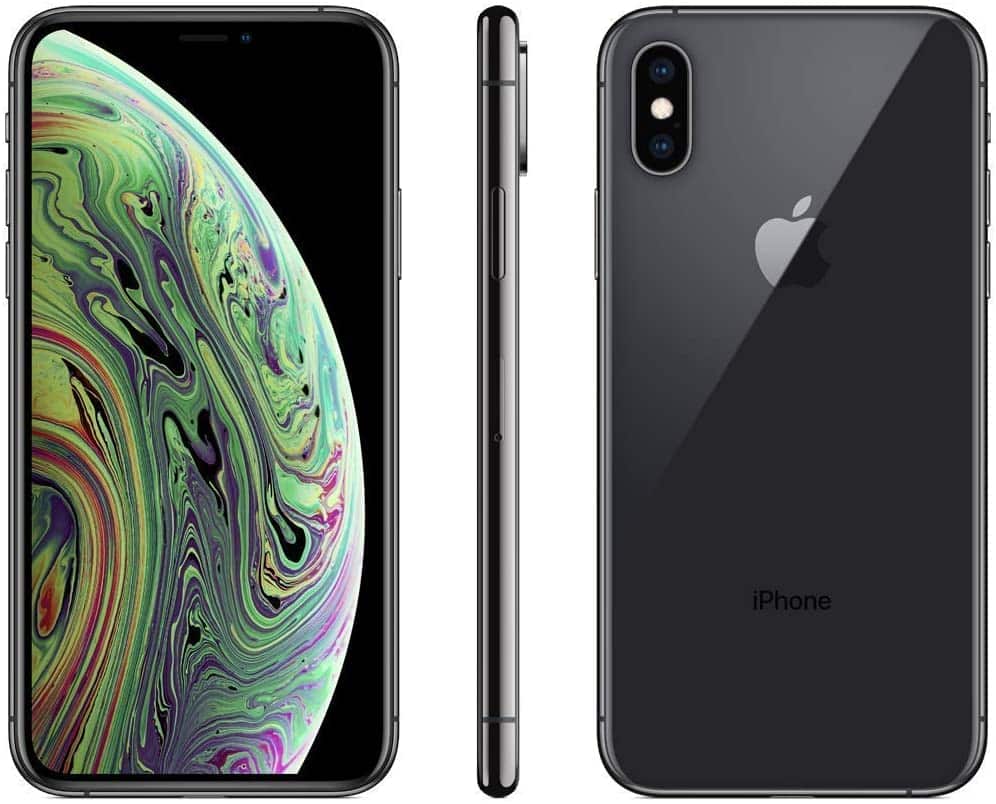 iPhone XS in Space Gray