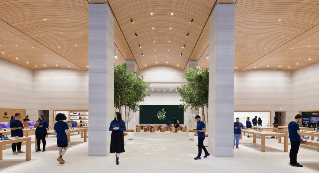 Apple opens Apple store with dedicated pickup section in the UK