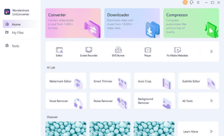 Review the AI powered features In wondershare uniconverter 14 for Mac