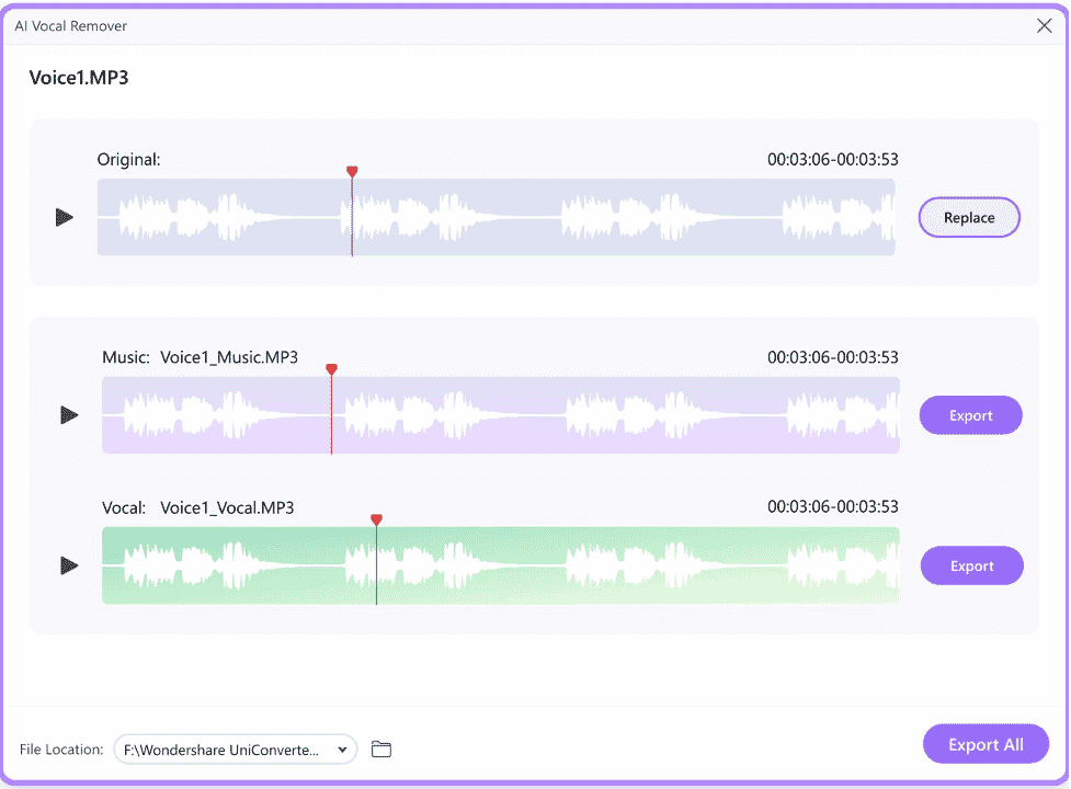 remove-vocal-and-export