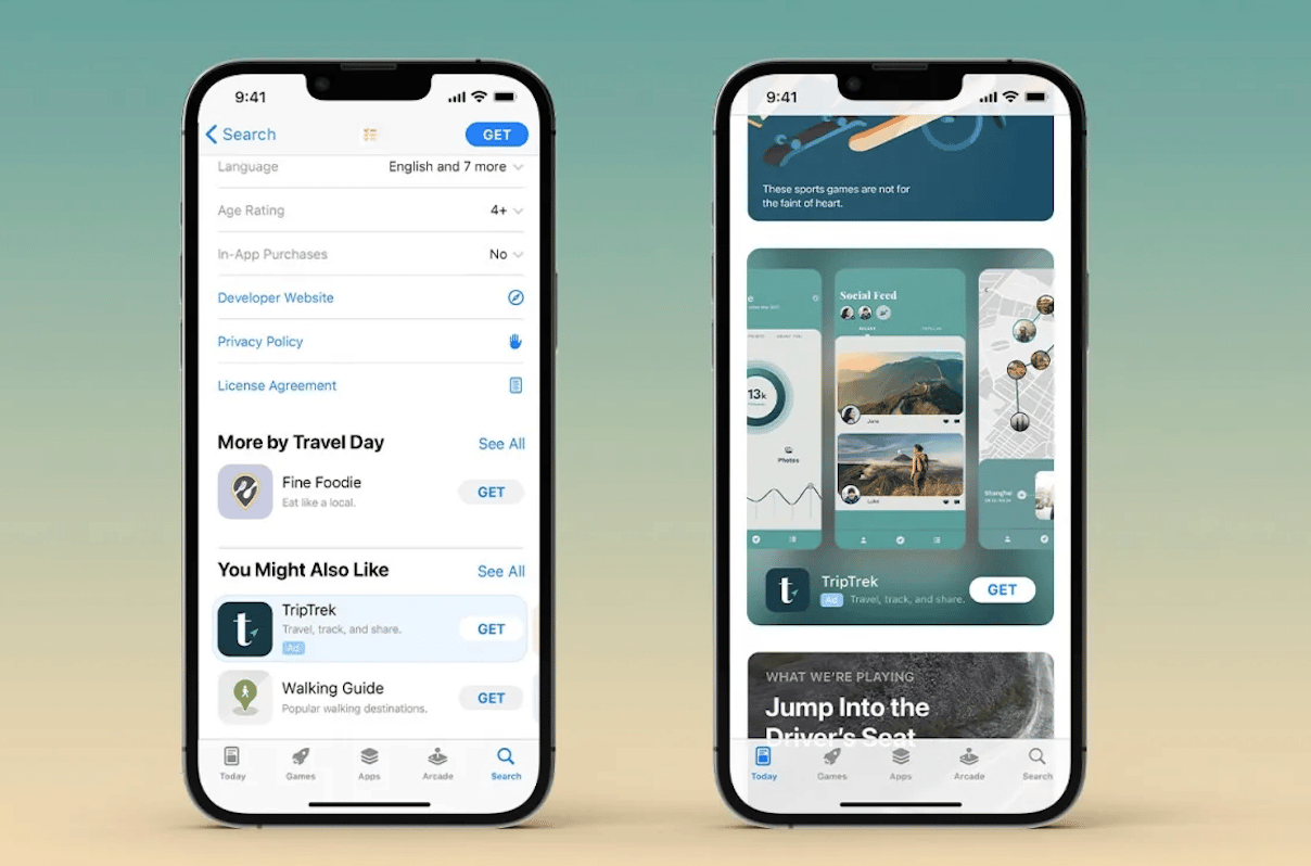 New App Store Ad Placements