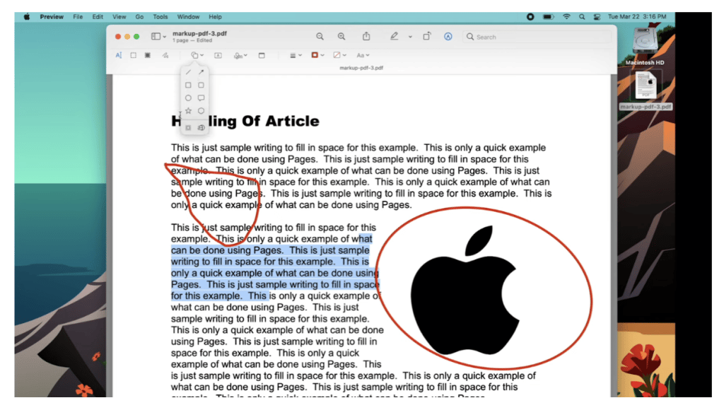 How to Draw on PDF on Mac Online/Offline: 3 Free and Easy Methods