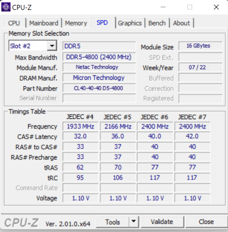 Netac Shadow RGB DDR5 Review