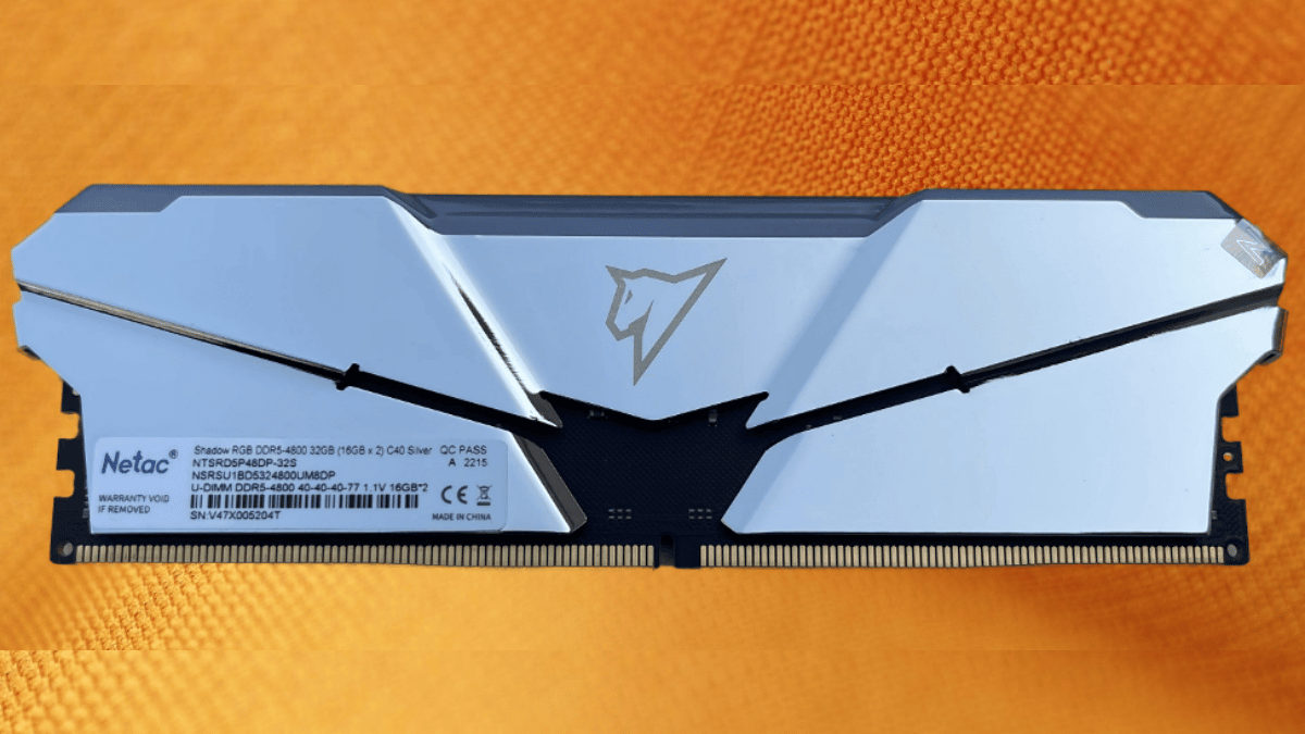 Netac Shadow RGB DDR5 Review