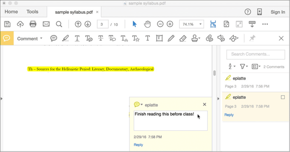 How to Add Comments to PDF | Best 4 Ways