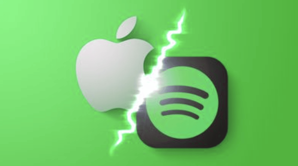 Spotify and Apple Clash