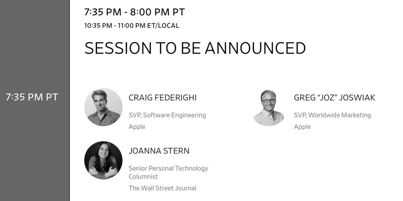 WSJ Tech Live Event