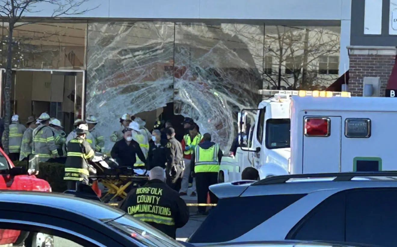 Apple Store Car Crash Incident