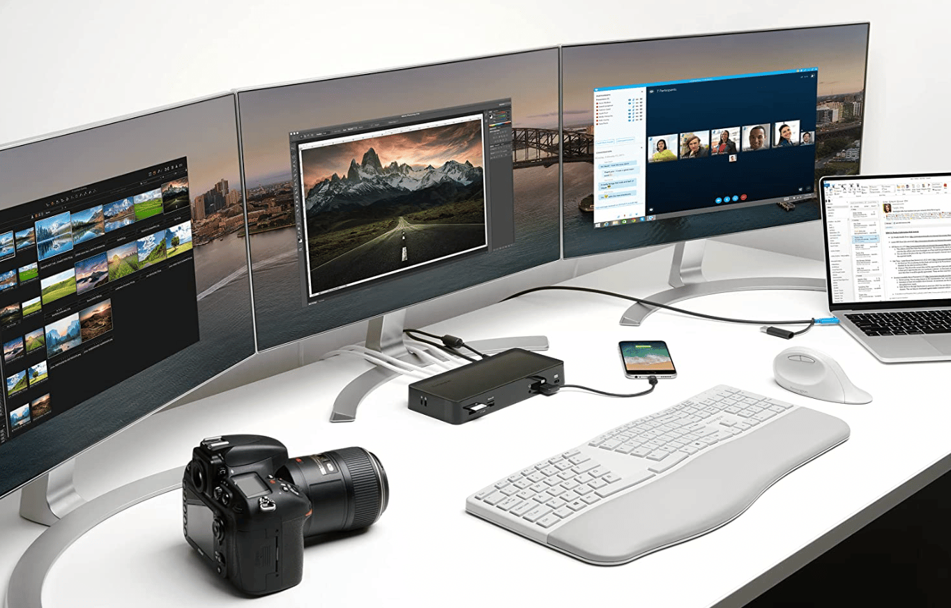 Kensington Triple 4K Display Docking Station