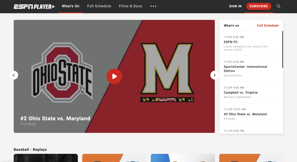 WatchESPN FirstRowSports