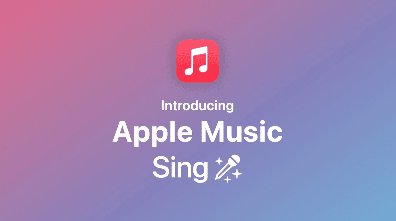 Apple Music Sing
