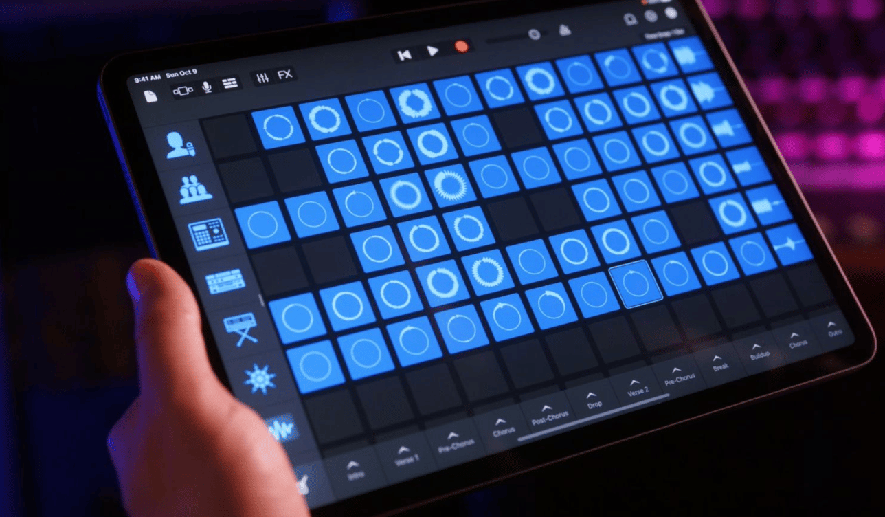 New GarageBand Remix Session