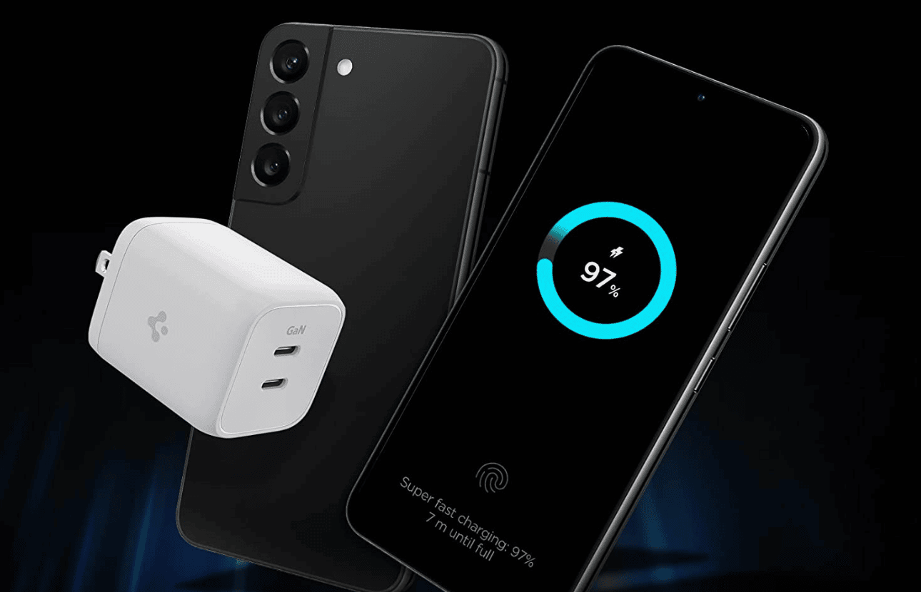 Spigen 65W Dual USB-C Wall Charger