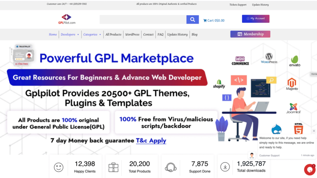 7 Trusted GPL Websites for Downloading GPL Themes Plugins