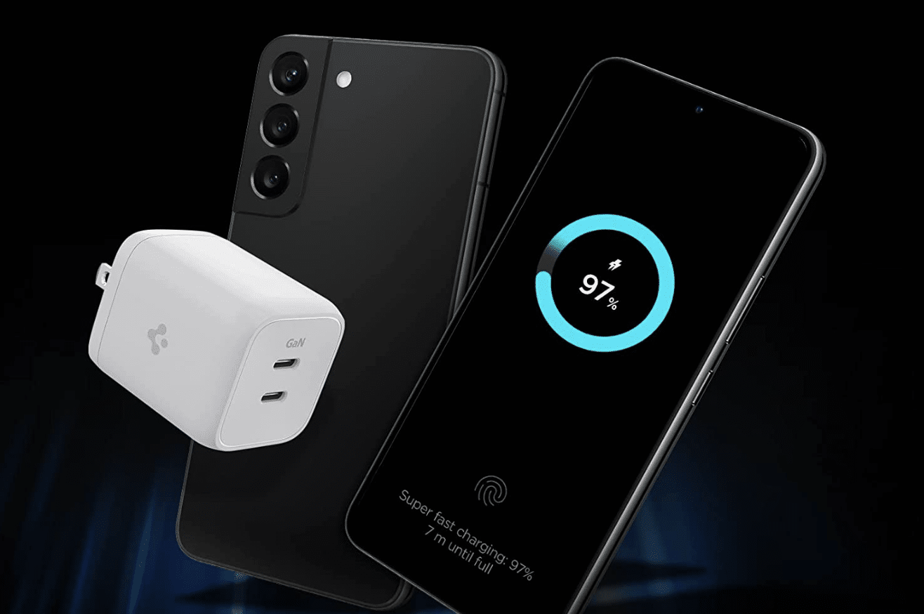 Spigen Dual USB-C 65W GaN Charger