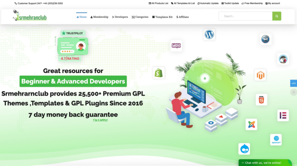 7 Trusted GPL Websites for Downloading GPL Themes Plugins