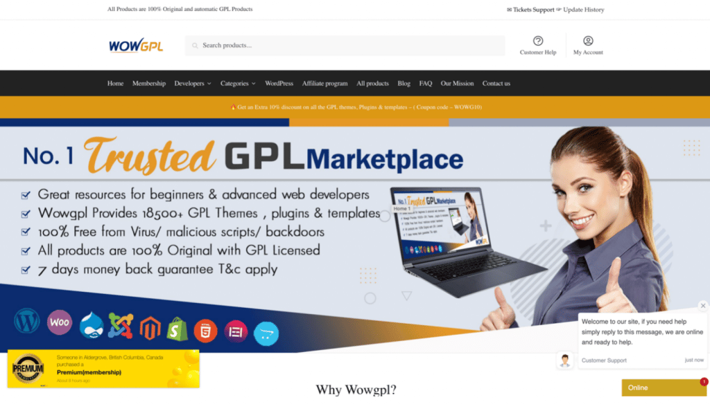 7 Trusted GPL Websites for Downloading GPL Themes Plugins