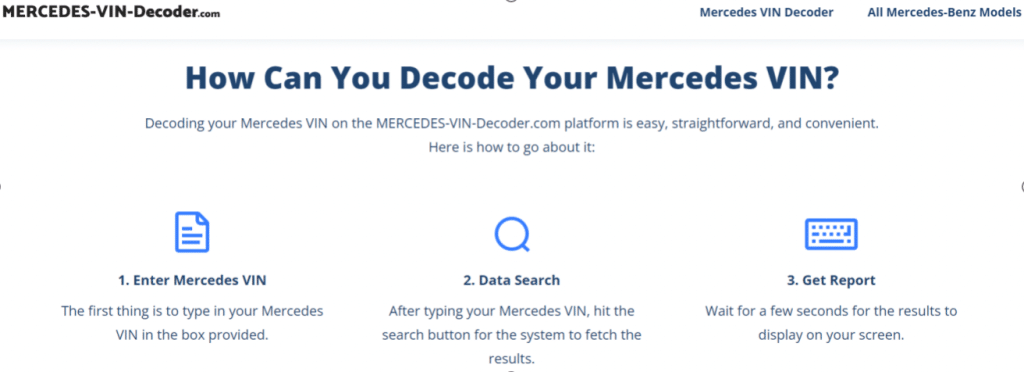 Mercedes-VIN-Decoder Review In 2023: The Most Useful VIN Number Decoder In The US