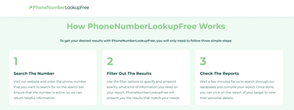 Phone Number Lookup Free Review – The Free Reverse Phone Search