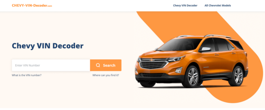 Chevy-VIN-Decoder Review 2022: Get Free VIN Check And Vehicle Reports