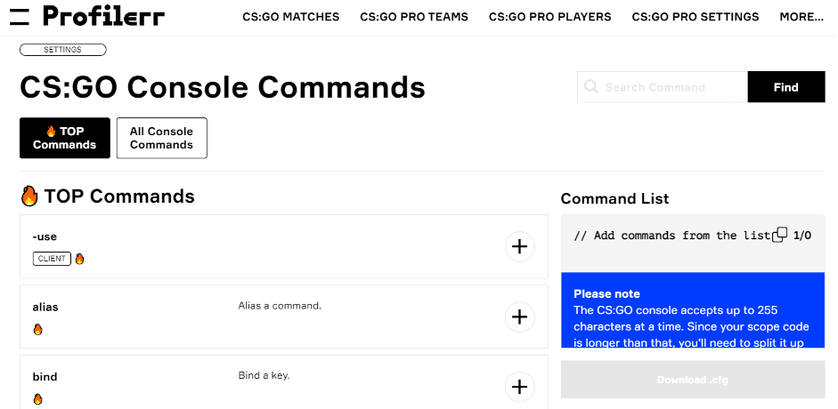 The Most Useful Console Commands for CS:GO