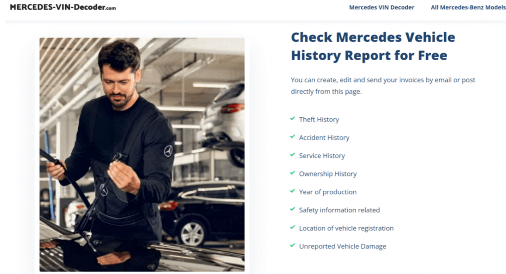 Mercedes-VIN-Decoder Review In 2023: The Most Useful VIN Number Decoder In The US
