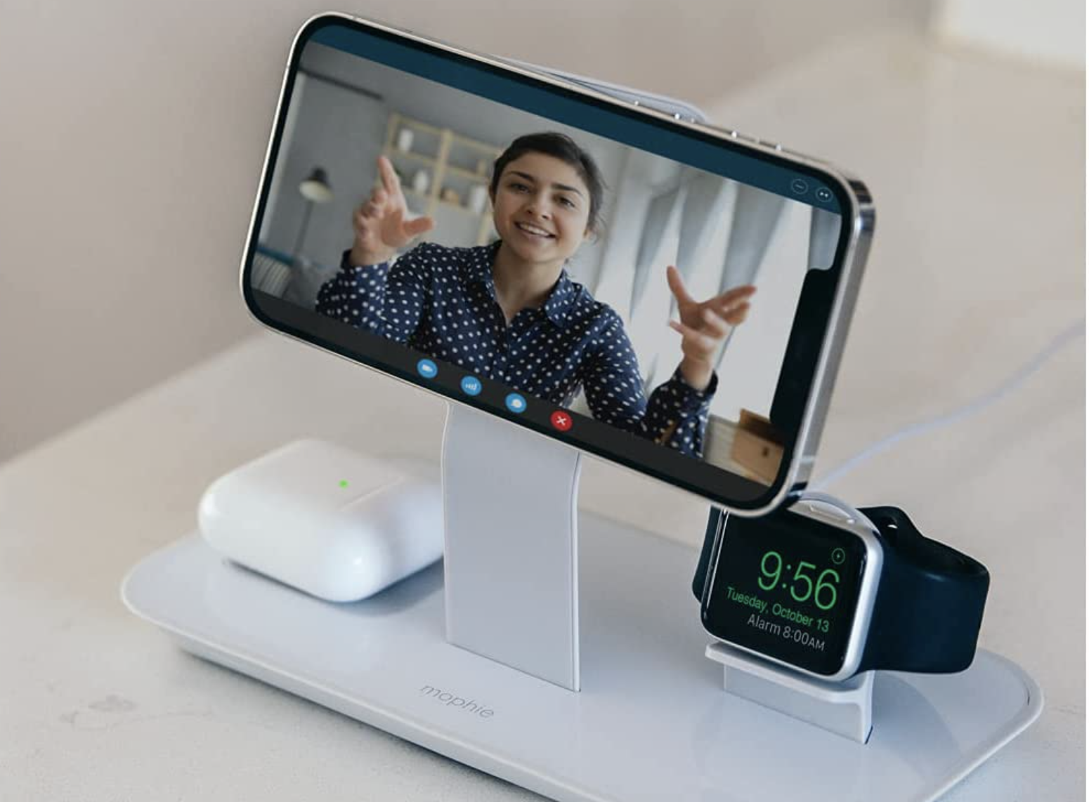 mophie 3-in-1 Magsafe Wireless Charging Stand