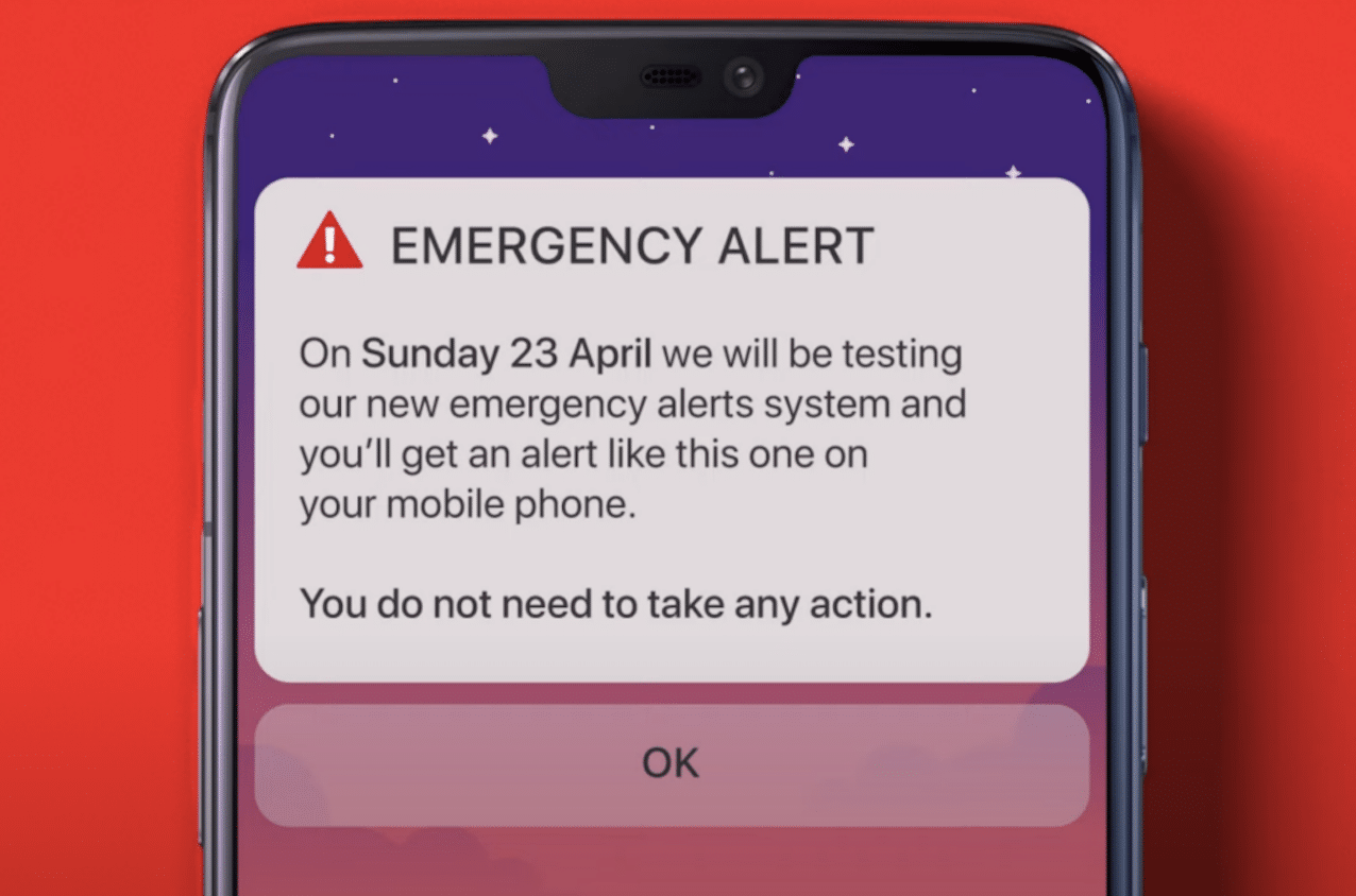 UK Conducts Emergency Alert System
