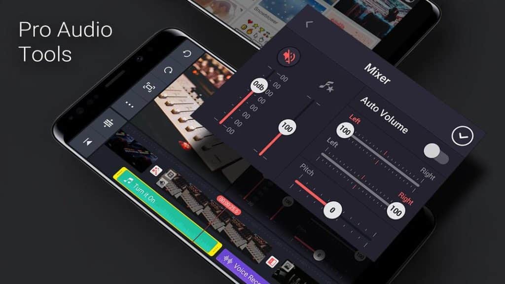 KineMaster App Audio Tools