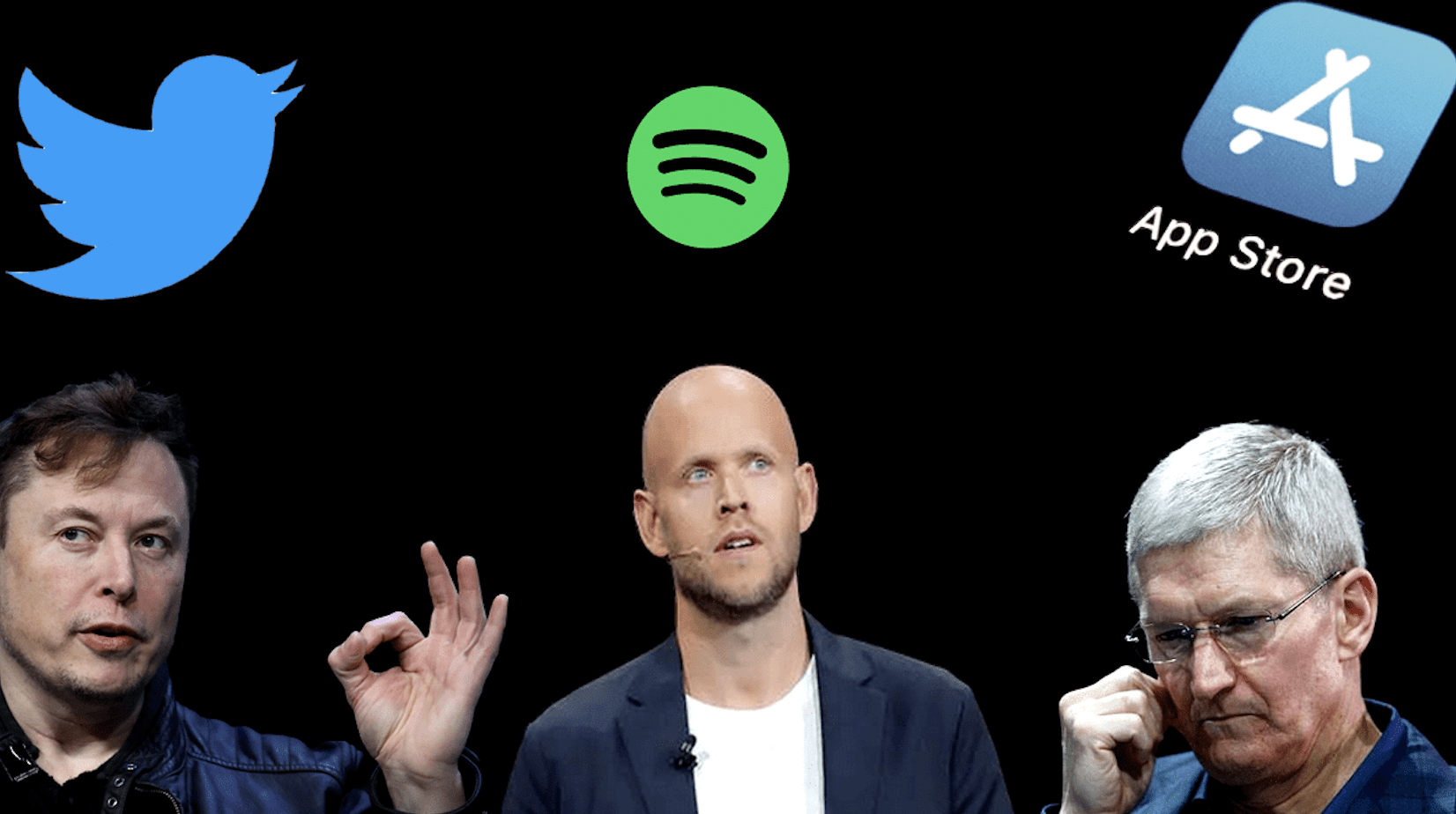 Musk and Spotify CEO