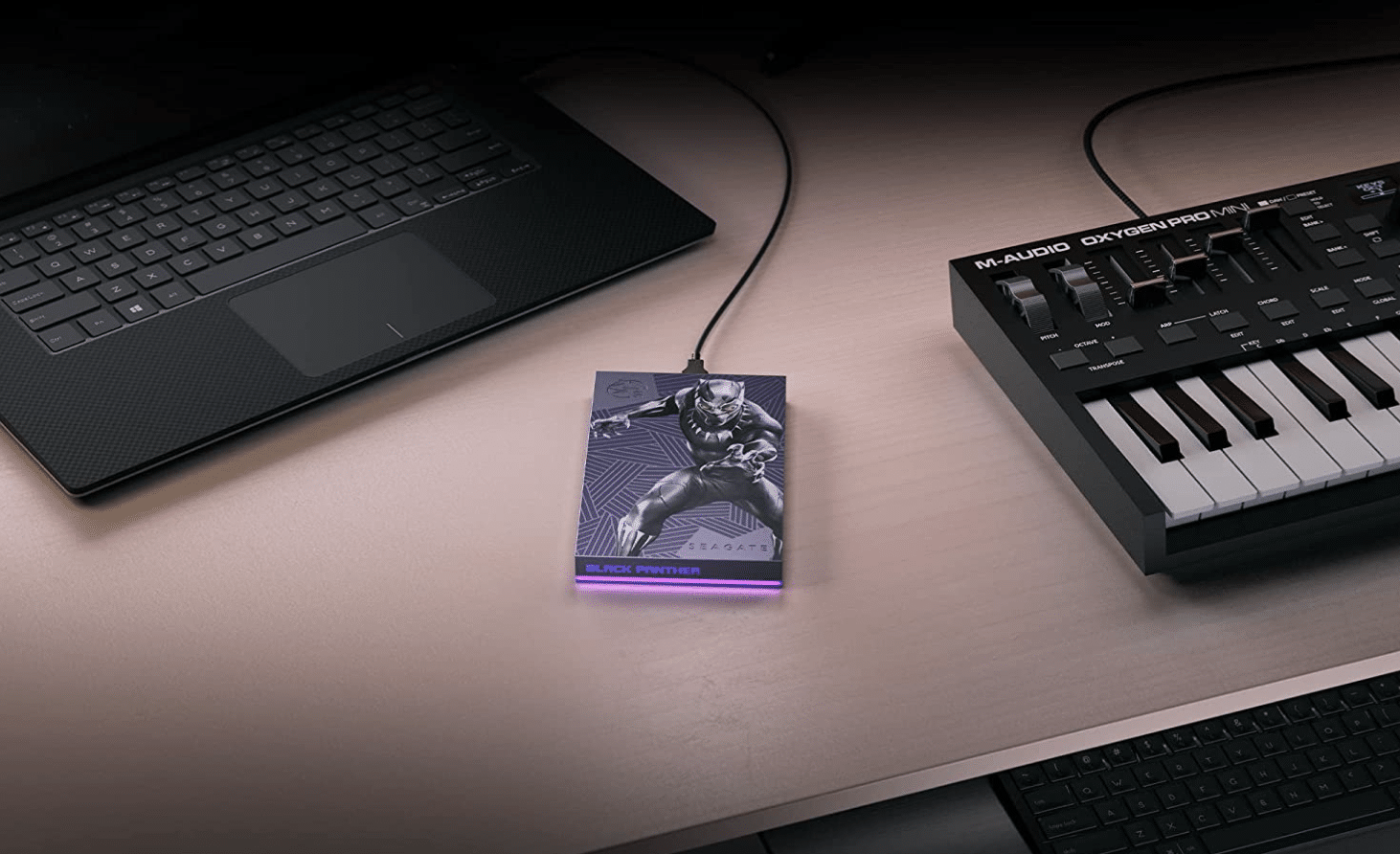 Snazzy Seagate Black Panther SE 2TB External HDD