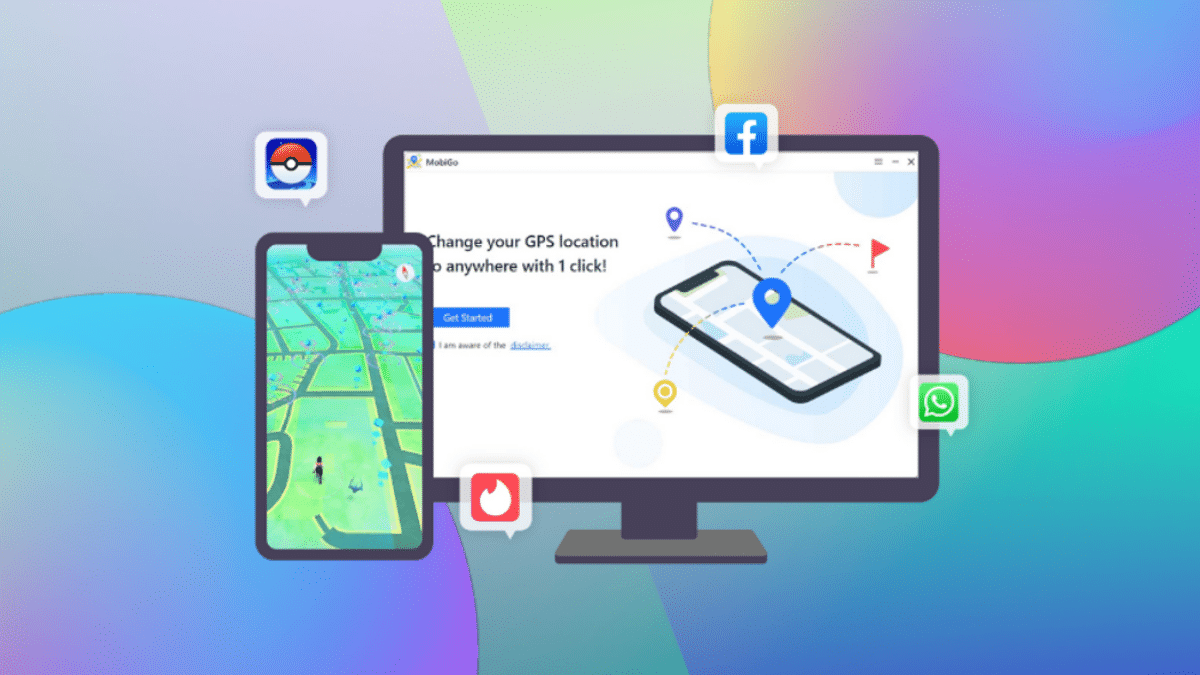Explore new virtual destinations and enjoy location-based games like Pokémon GO. Try MobiGo now!