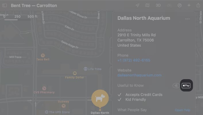 Finding Stores That Accept Pay