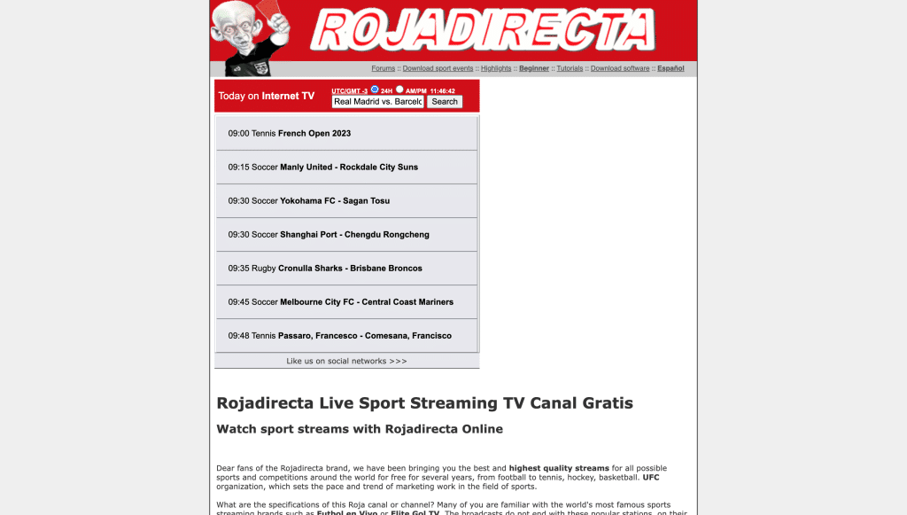 MLB66 Alternatives: Rojadirecta